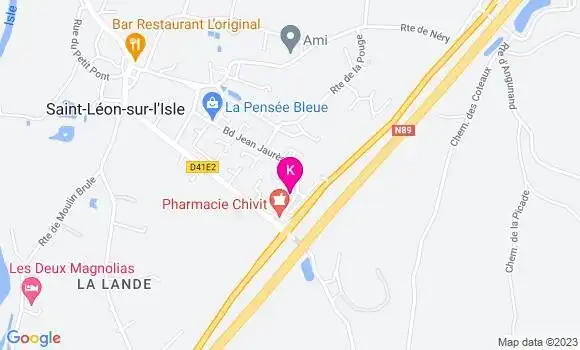 Localisation Armelle Le Golvan