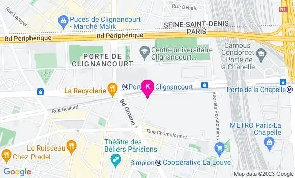 Localisation Louise Norma Meignan