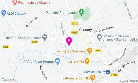 Localisation Romaric Chevalier