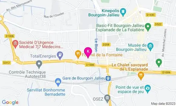 Localisation Gerard Adrey