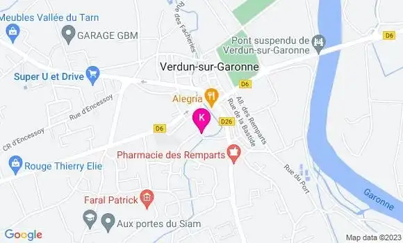 Localisation Amélie Regnier