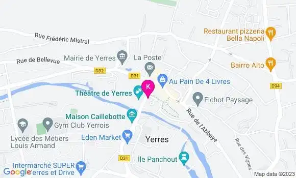 Localisation Coralie Negro