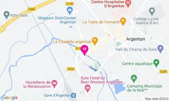 Localisation Audran Vimbert