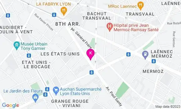Localisation Xavier Monneret