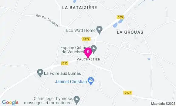 Localisation Lidwine Lecuit