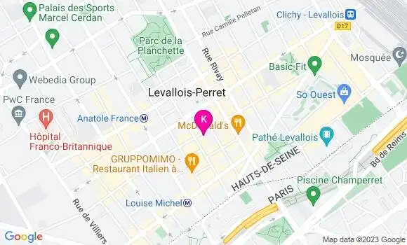 Localisation Leslie Roux