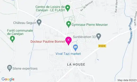 Localisation Christian Domengeau Viguerie
