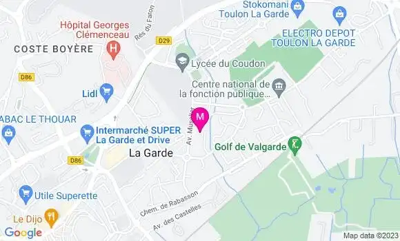 Localisation Florent Casanova