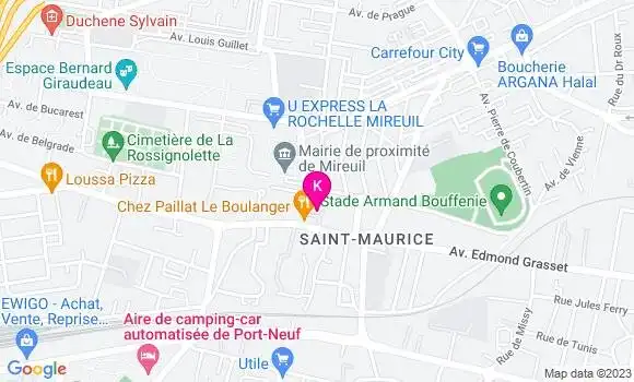 Localisation Cathy Wagnon Scemama