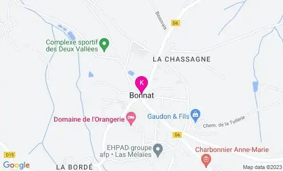 Localisation Belinda Bouidghaghen