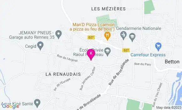 Localisation Solene Prioul