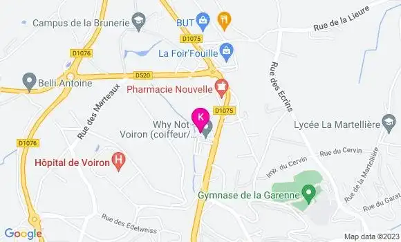 Localisation Magali Mezin