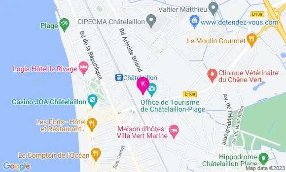 Localisation Pauline Bertho