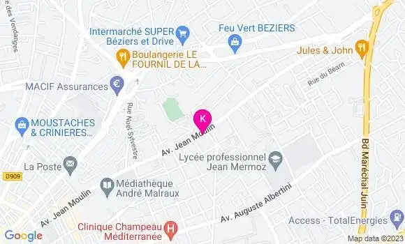 Localisation Fabienne Heliot