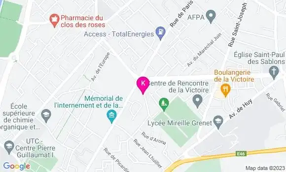 Localisation Virginie Creuza