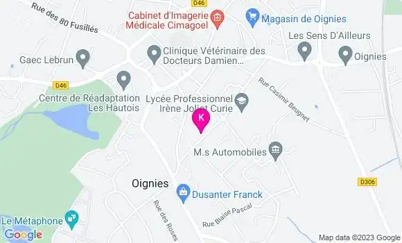 Localisation Yohan Pruvost