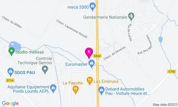 Localisation Adrien Alzieu
