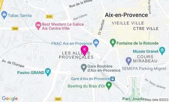 Localisation Lucie Novert