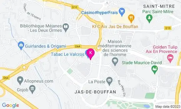 Localisation Camille Delattre