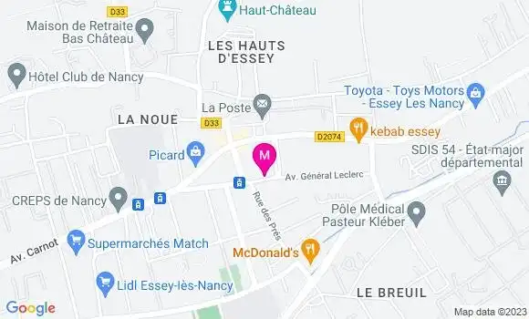 Localisation Lylian Perrochaud