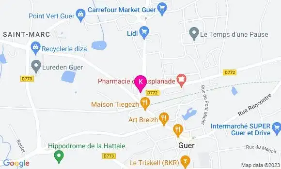 Localisation Charline Prise