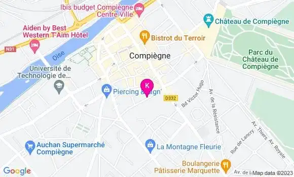 Localisation Delphine Desombre