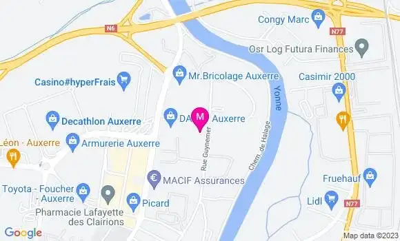 Localisation Anne Sophie Tilmont