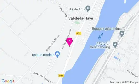 Localisation Jean Jacques Floret
