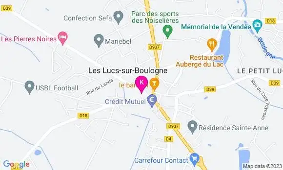 Localisation Aurore Bousignac