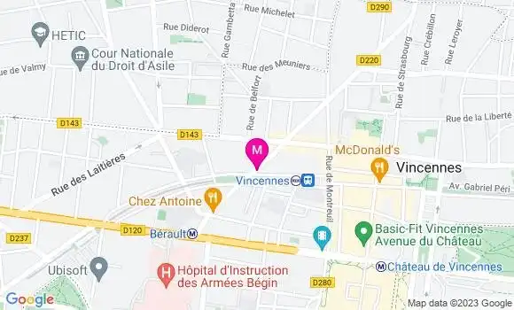 Localisation Charlotte Caillet