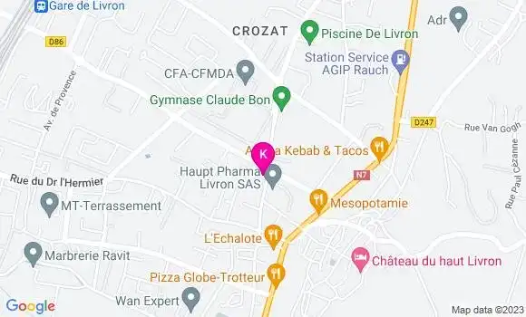 Localisation Nicolas Giovanna