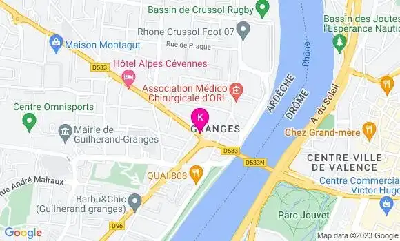 Localisation Marion Fauque