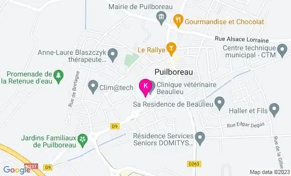 Localisation Mélissa Brunet