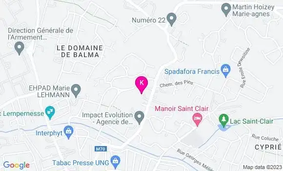 Localisation Estelle Barre