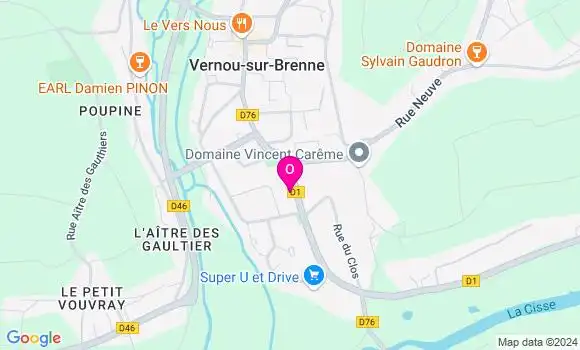 Localisation Gilles Moreau