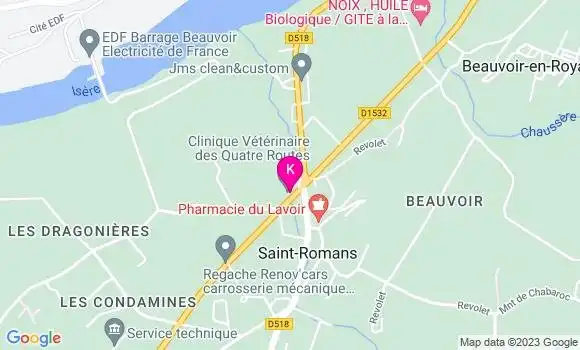 Localisation Violaine Lagier