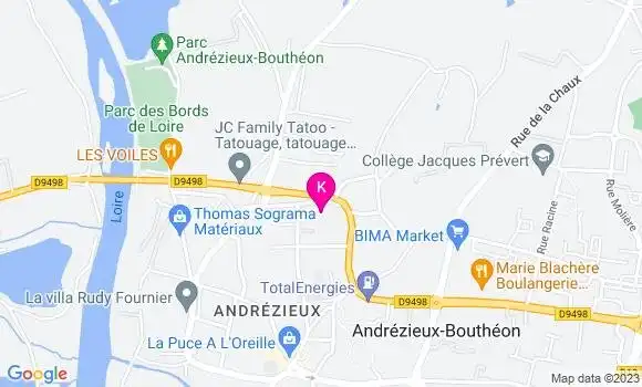 Localisation Juliette Rulliere