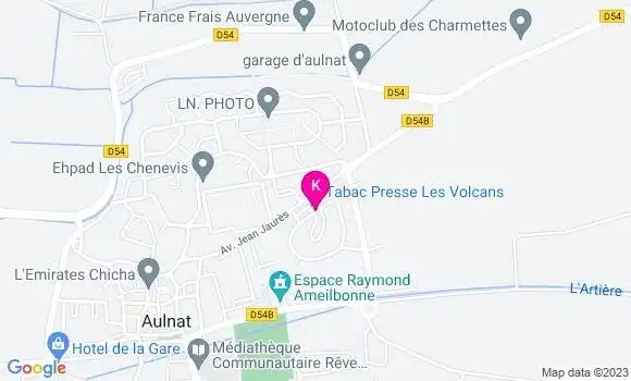 Localisation Lucile Jaillot
