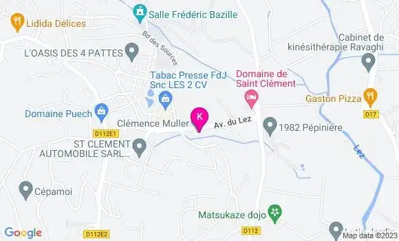 Localisation Joffrey Bonicel