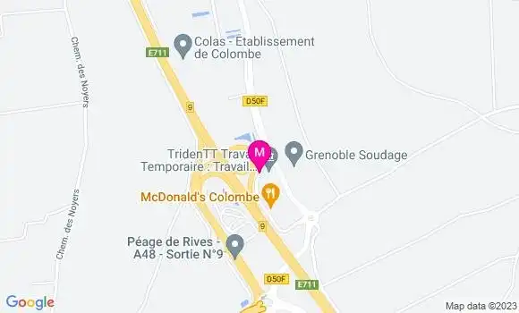 Localisation Laurine Rolly