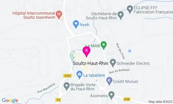 Localisation Anne Cecile Schutz