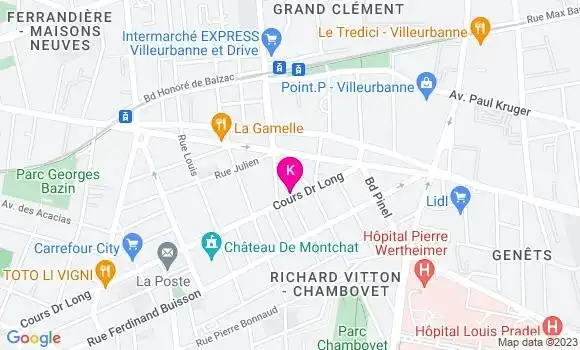 Localisation Laurene Hyvert