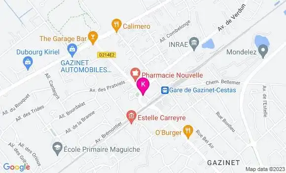 Localisation Marjolene Taris
