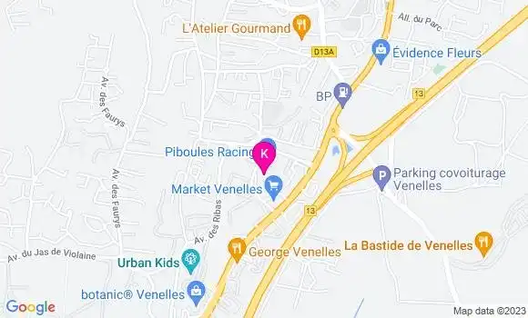 Localisation Christelle Trividic