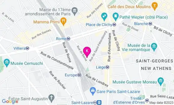 Localisation Marion Depernet