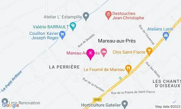 Localisation Guillaume Rall