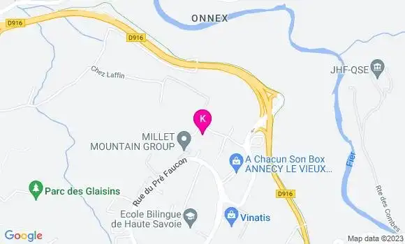 Localisation Doriane Bussat