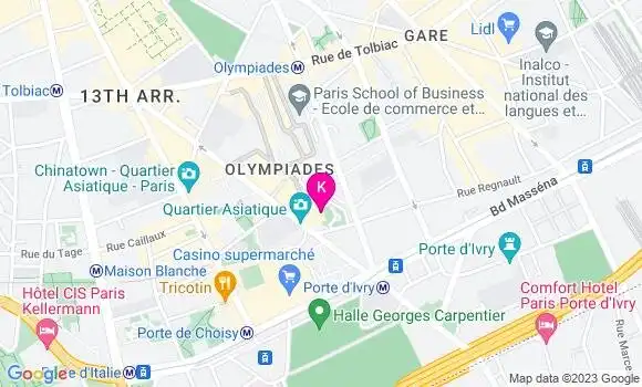 Localisation Yves Pineau