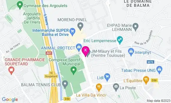 Localisation Guillaume Van Outryve