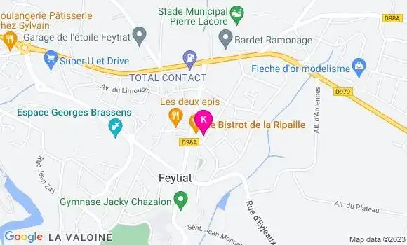 Localisation Brice Labregere